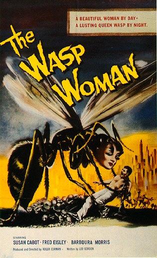 Scary wasp lady